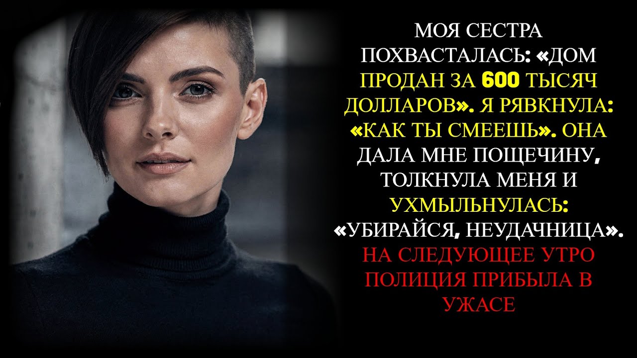 Сестра тайно продала мой дом, пока меня не было. И я заставил ее пожалеть.