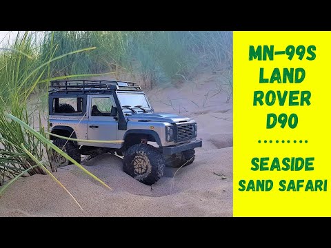 Seaside Sand Safari Beach Crawl MN99 Land Rover D90