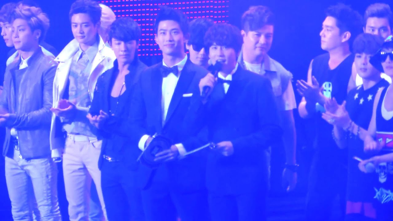 130309 Music Bank in Jakarta Opening - SHINee and Super Junior