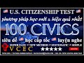 100 CIVICS QUESTIONS 🇺🇸 US CITIZENSHIP TEST 2024 🇺🇸 THI QUỐC TỊCH MỸ 2024 🇺🇸 LUYỆN NGHE TIẾNG ANH