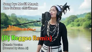 Roe Saksan Chi Rikamo (Dj Reggae Remix) || Female Cover by Suno AI || Modil Marak Hit
