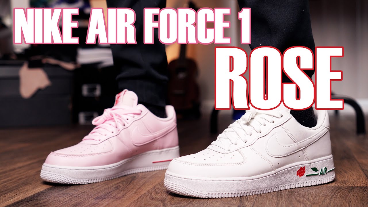 pink rose air force 1