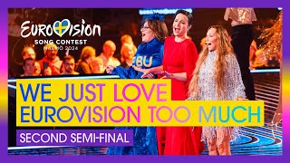 We Just Love Eurovision Too Much at the Second Semi-Final | Eurovision 2024 | #UnitedByMusic 🇸🇪 Resimi