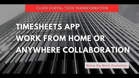 Timesheets App Complete - SharePoint, Power Apps and Power Automate