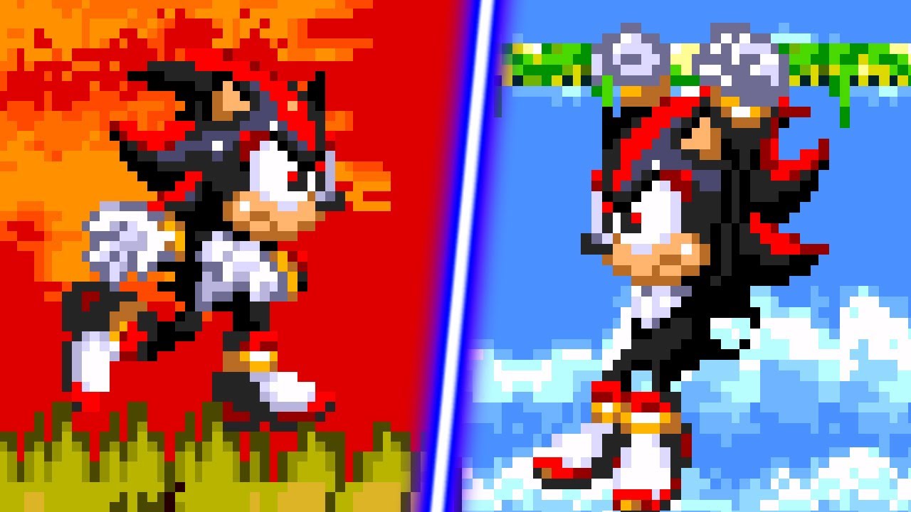 Sonic Hacks ✪ Dark Sonic 3 & Knuckles 
