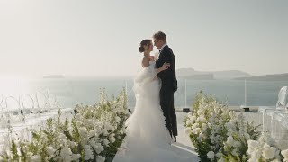 Beautiful Wedding at Cavo Ventus, Santorini / Marjory & Aaron