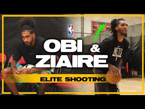 Pacers’ Obi Toppin x Nets’ Ziaire Williams Light It Up in Shooting Workout