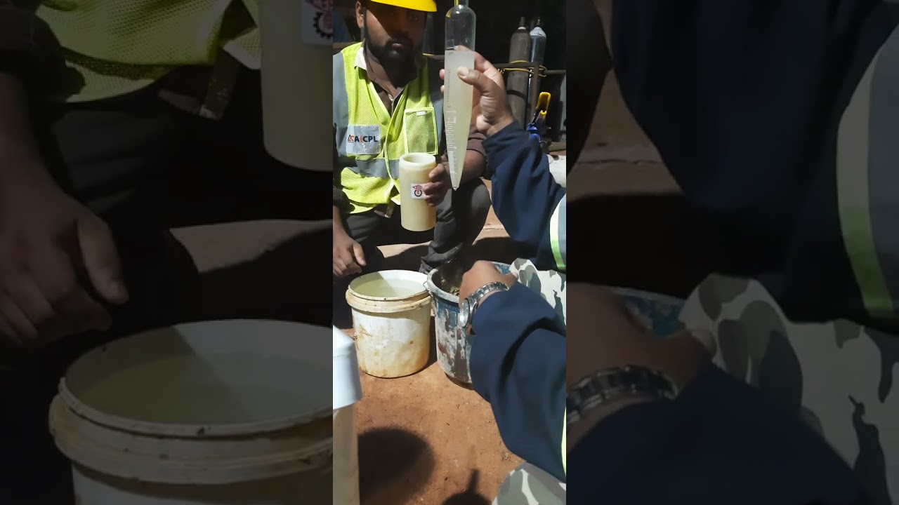 polymer test for piling