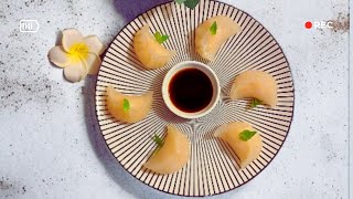 Homemade shrimp dumplings   虾饺  Há cảo tôm