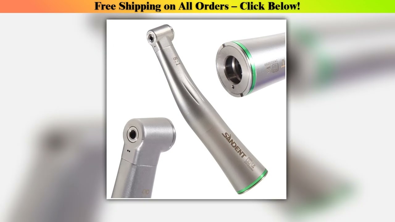 Dental 8:1 Reduction Handpiece Contra Angle Endo Reciprocate Prophy Push Button NSK Ceramic Ball