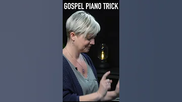 Learn This Gospel Piano Trick Super Quick! 🎹🙏 (1Min Piano Lesson) #Shorts