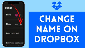 How to Change Name on Dropbox (2024) | Edit Name on Dropbox