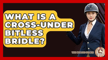 What Is A Cross-Under Bitless Bridle? - The Horses Stable