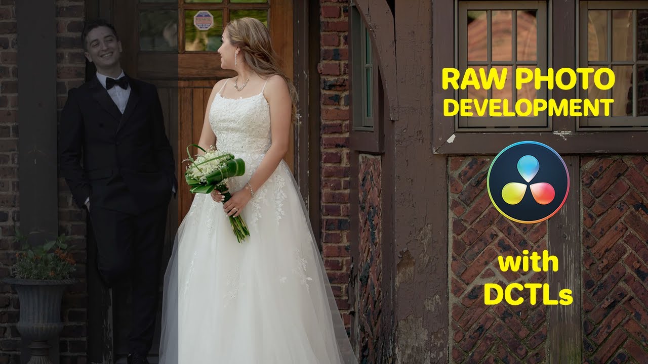 Color Grading Raw Photo Editing in DaVinci Resolve Studio with FilmProcess CameraPro & Tools DCTLs