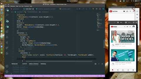 Flluter YouTube Challenge Accepted Home UI SpeedCode