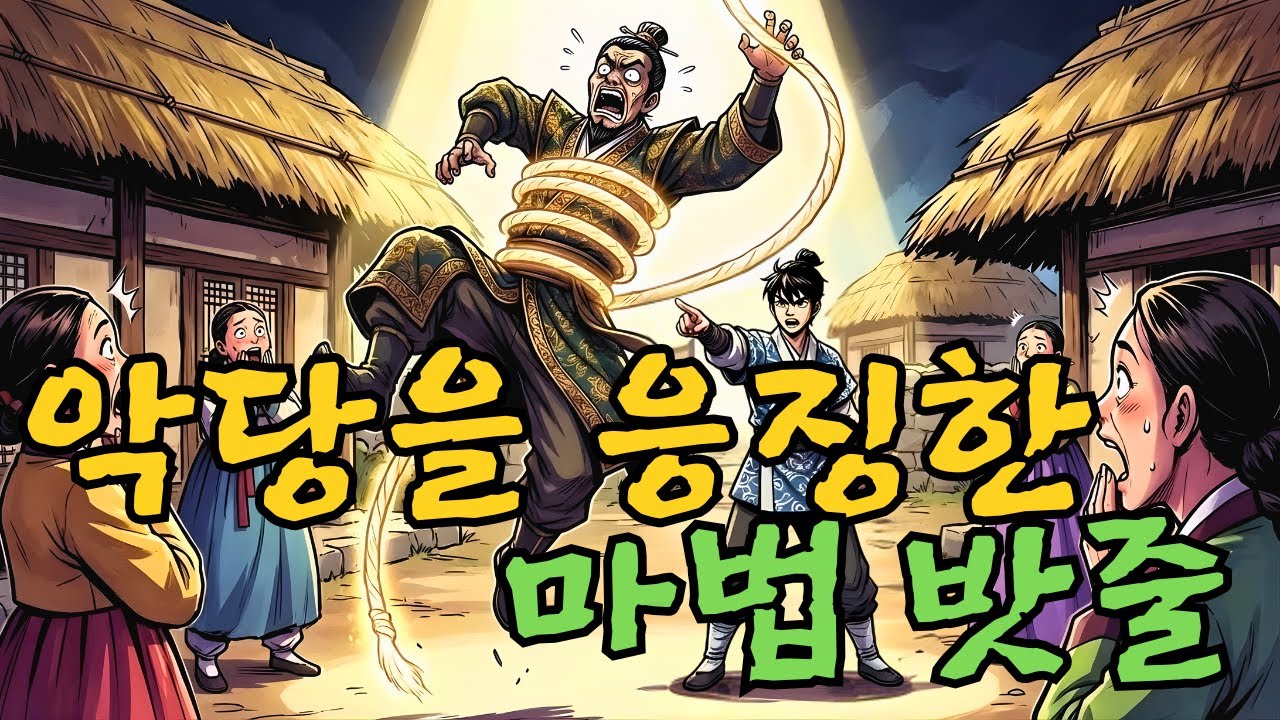 [전래동화] 눈 먼 어머니를 살린 효자 돌석과 산신령의 동아줄