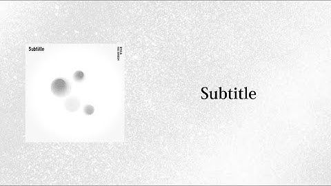 Subtitle - Official髭男dism【日本語字幕/歌詞】