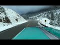 Truckin&#39; over big horn pass after a snowstorm in my custom peterbilt!