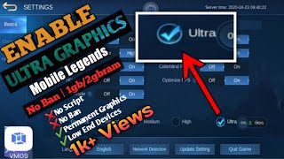 ✔️How to Unlock Ultra Graphics in Mobile Legends | No Script + No Ban | [TUTORIAL] + Download Link screenshot 5