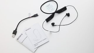 Bluetooth headphone! SONY SBH70  Unboxing! screenshot 1