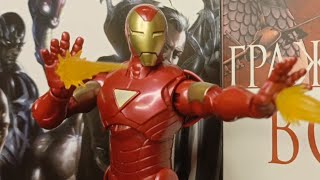 видео: Обзор Железного Человека Extremis от Marvel Legends картинка: Обзор Железного Человека Extremis от Marvel Legends