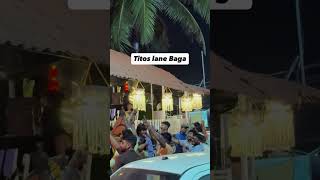 Goa Nightlife is CRAZY! 😱🔥 | Titos Lane Baga Goa #shorts