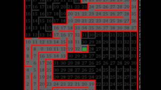 Micromouse Simulation (Flood Fill)