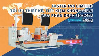 Máy Cắt Nhôm 2 Đầu Faster F89 Limited | Máy Cắt Nhôm Xingfa 08S Lưỡi 500 | Huyfaster