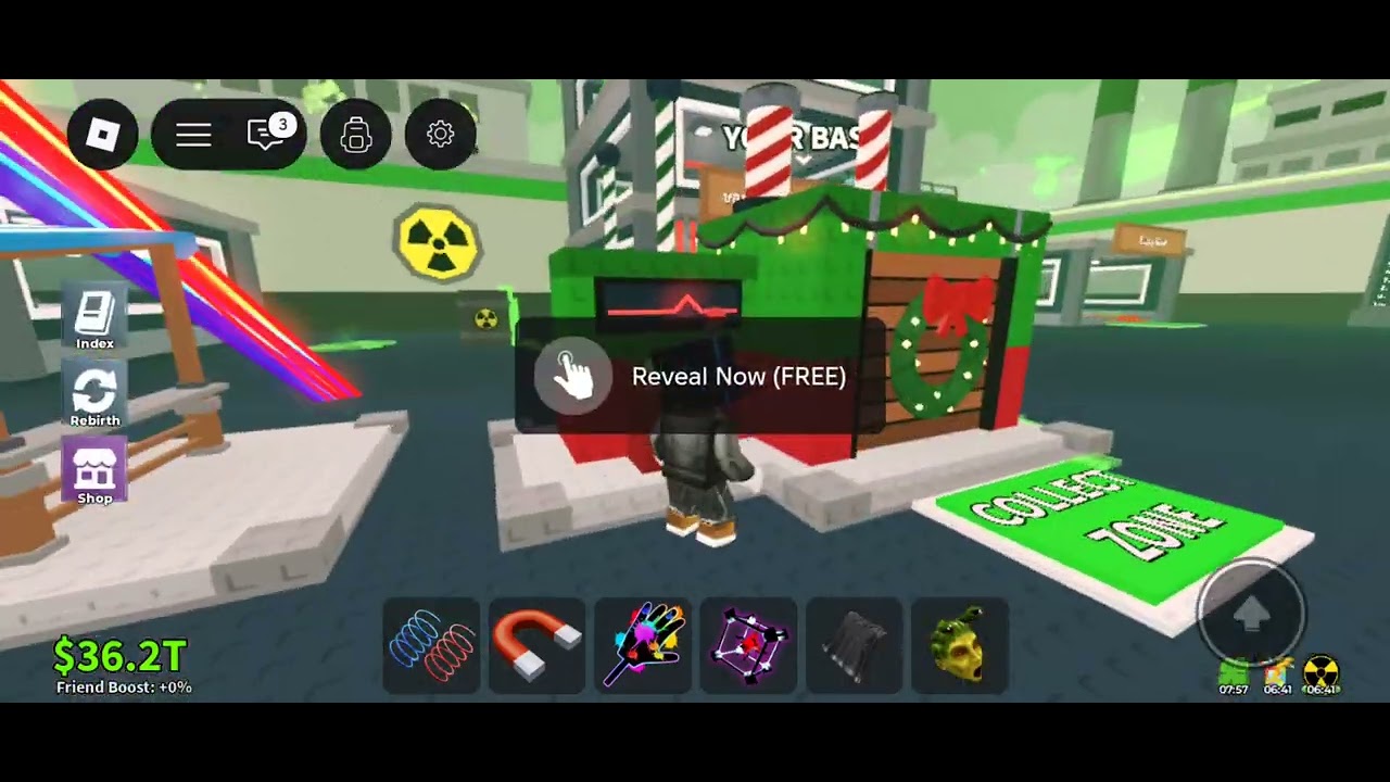 Making radioactive new la vaaca brainrot from Santa's fuse machine # Steal a brainrot 🔥🔥🔥🙌