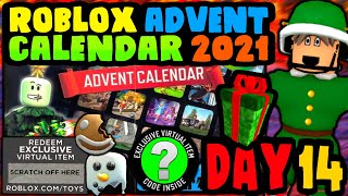 SECRET ROBLOX AVATAR GIFT! ROBLOX ADVENT CALENDAR 2021! DAY #14! screenshot 5
