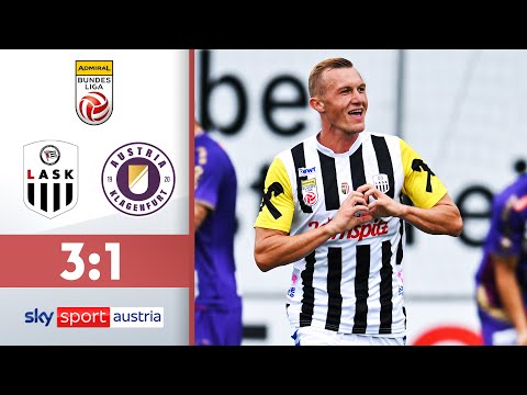 LASK lässt Klagenfurter chancenlos! | LASK - Austria Klagenfurt | Highlights - ADMIRAL Bundesliga