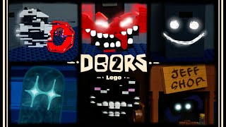 Lego Doors Roblox 2 | Doors Roblox 2 | Rooms | Stop Motion