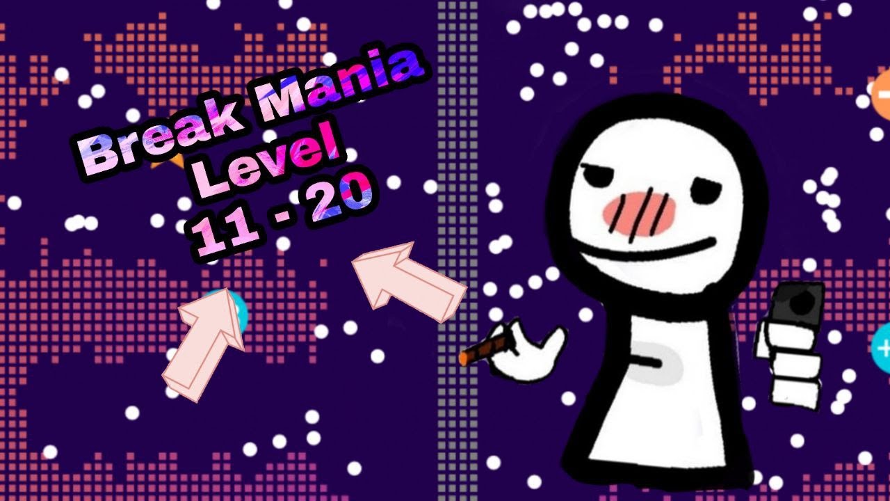 Brick Mania: Relaxing Arcade Game - Level 11 to 20 -  Gameplay