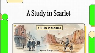 A Study in Scarlet
