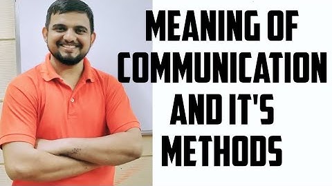 #63  ||S.P.C.C. || chapter 1 introduction || meaning of communication and it