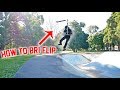 How to bri flip on a scooter