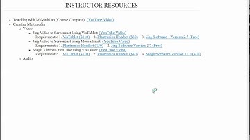 Instructor Resources: Create and Upload Camtasia Math Video to YouTube - VisTablet Option