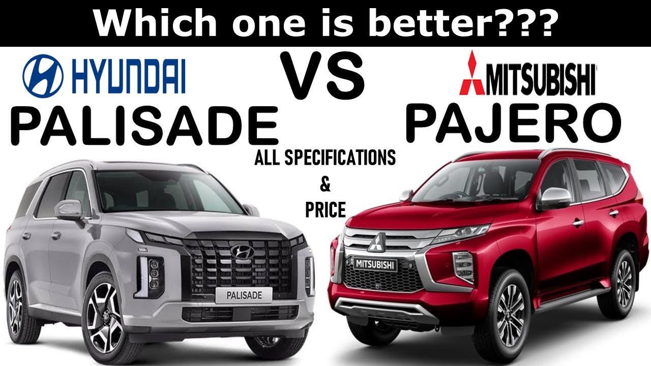 ALL NEW Hyundai PALISADE Vs ALL NEW Mitsubishi PAJERO SPORT | Which one ...