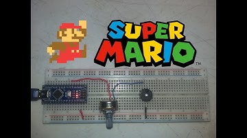 Soundtrack de SUPER MARIO BROS con Arduino