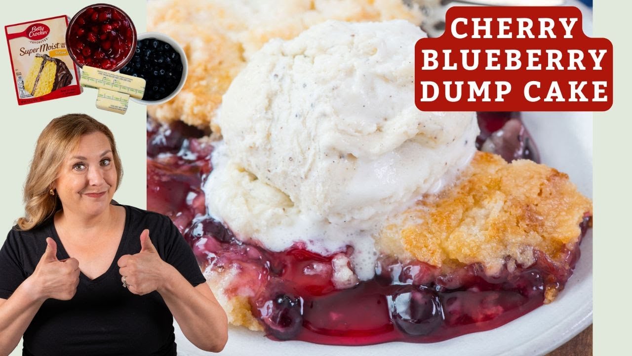 Why Does Cherry Blueberry Dump Cake Taste Better Than Cobbler?
