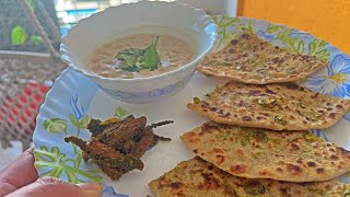 Matar Paratha Recipe / मटर पराठा