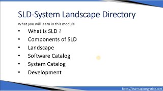 05  System Landscape Directory Overview screenshot 5