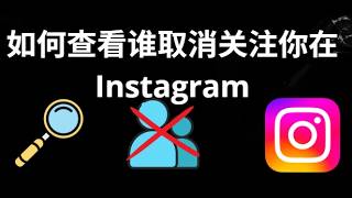 如何查看谁取消关注你在Instagram - 完整指南 screenshot 2