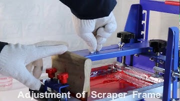 006593 SPE B Type QMH170 Curved Screen Printing Machine