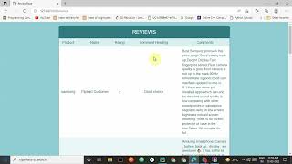 Flipkart  web scrapping project using Flask