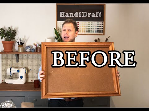 Wie eine alte Bilderrahmen in einen Adventskalender upcycle! DIY Makeover - HandiDraft.com