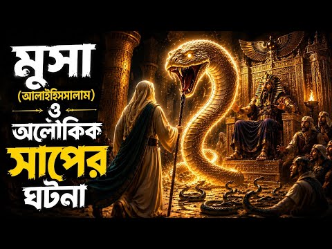 ফেরাউনের অহংকার ও হযরত মুসা (আঃ) এর অলৌকিক ঘটনা! | Islamic Story
