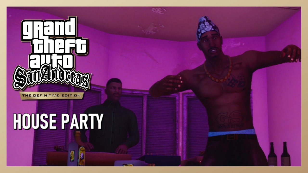 GTA San Andreas House Party YouTube