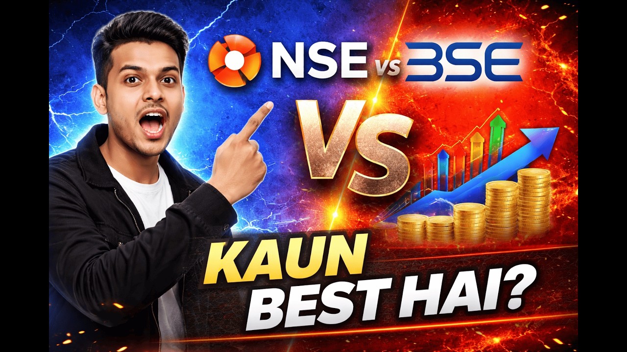 Market Rivals 6/100 : NSE vs BSE - Real king kaun hai? #nse #bse # ...