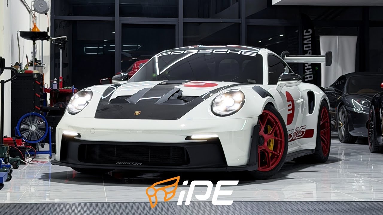 Porsche 911 GT3 RS IPE Титановый выхлоп | Пакет Weissach 992 GT3 RS